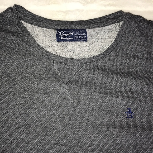 Penguin men’s top. Dark grey. Size large. NWT - Picture 7 of 8